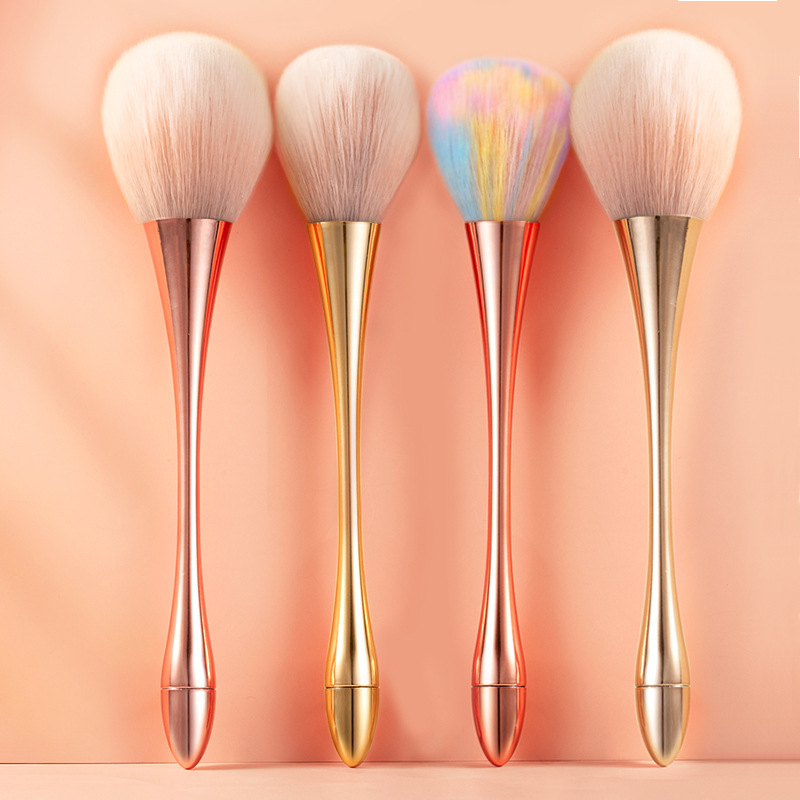 Makeup Brush Small Waist Face Powder Makeup Brush Oversized Single Foundation Blush Goblet Cosmetics Beauty Make-up Tool Brush