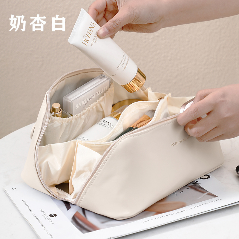Organ Pillow Cosmetic Bag Large Capacity Portable 2023 New High Sense Ins High-Profile Figure Travel Storage Bag