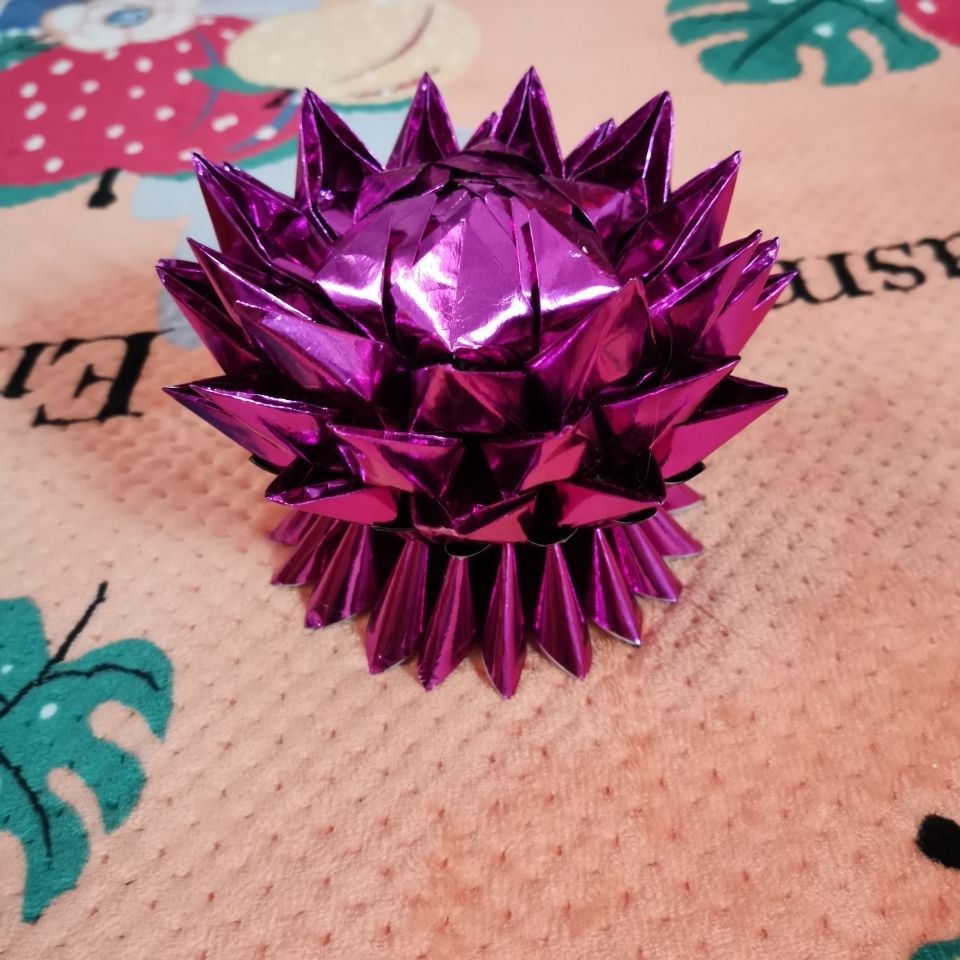 大张元宝纸块五彩纸七彩纸叠莲花纸莲花成品聚宝盆纸覆膜七彩纸