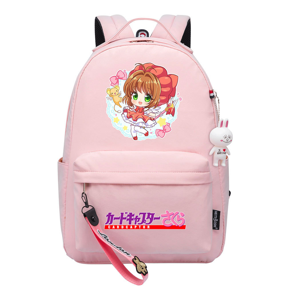 百变小樱魔法小樱法兰绒空调毯少女心毛毯pvc百变小樱动漫美少公仔女