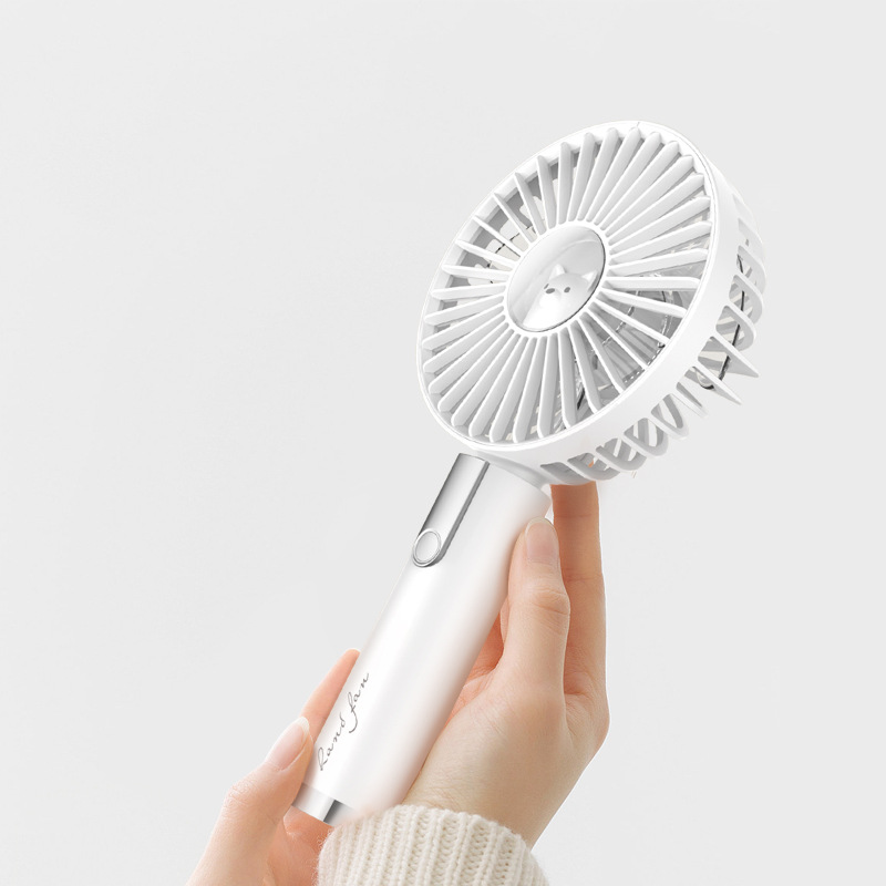 2023 New Desktop Air Cooler Wall-Mounted Handheld Mini Office Household Portable Usb Rechargeable Small Fan