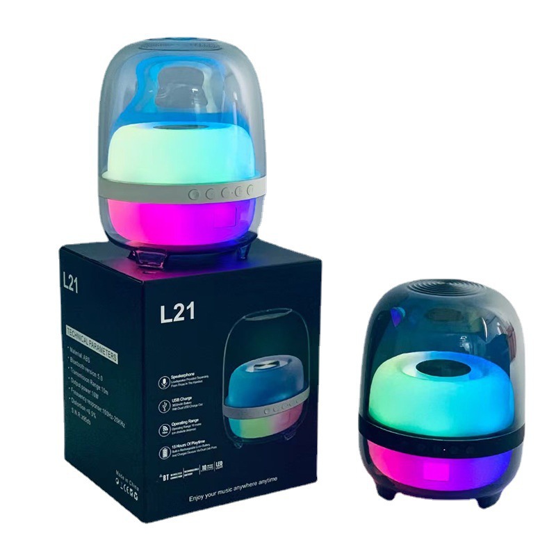 4 Generation Harman Crystal L21 Bluetooth Speaker Soundsticks4 Household Desk Multimedia Speaker Cool Light