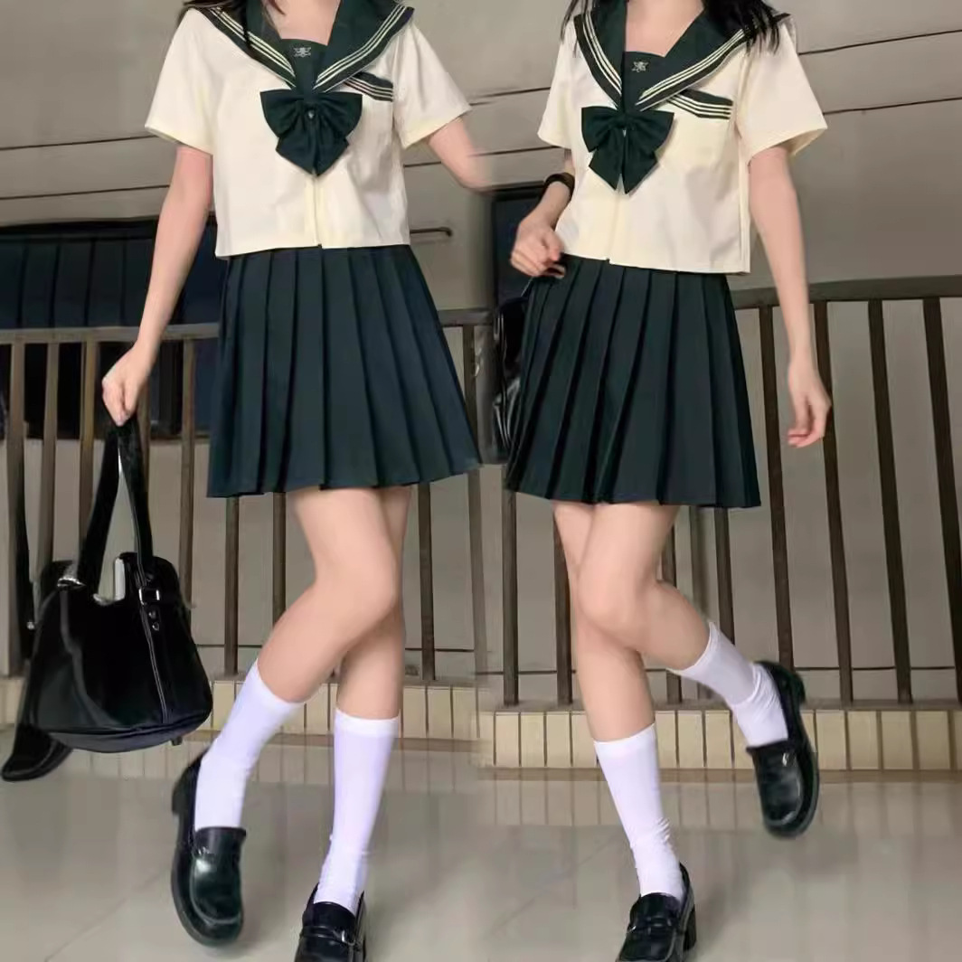女高jk制服裙套装女原创水手服日系高校学院风班服夏季烟花祭