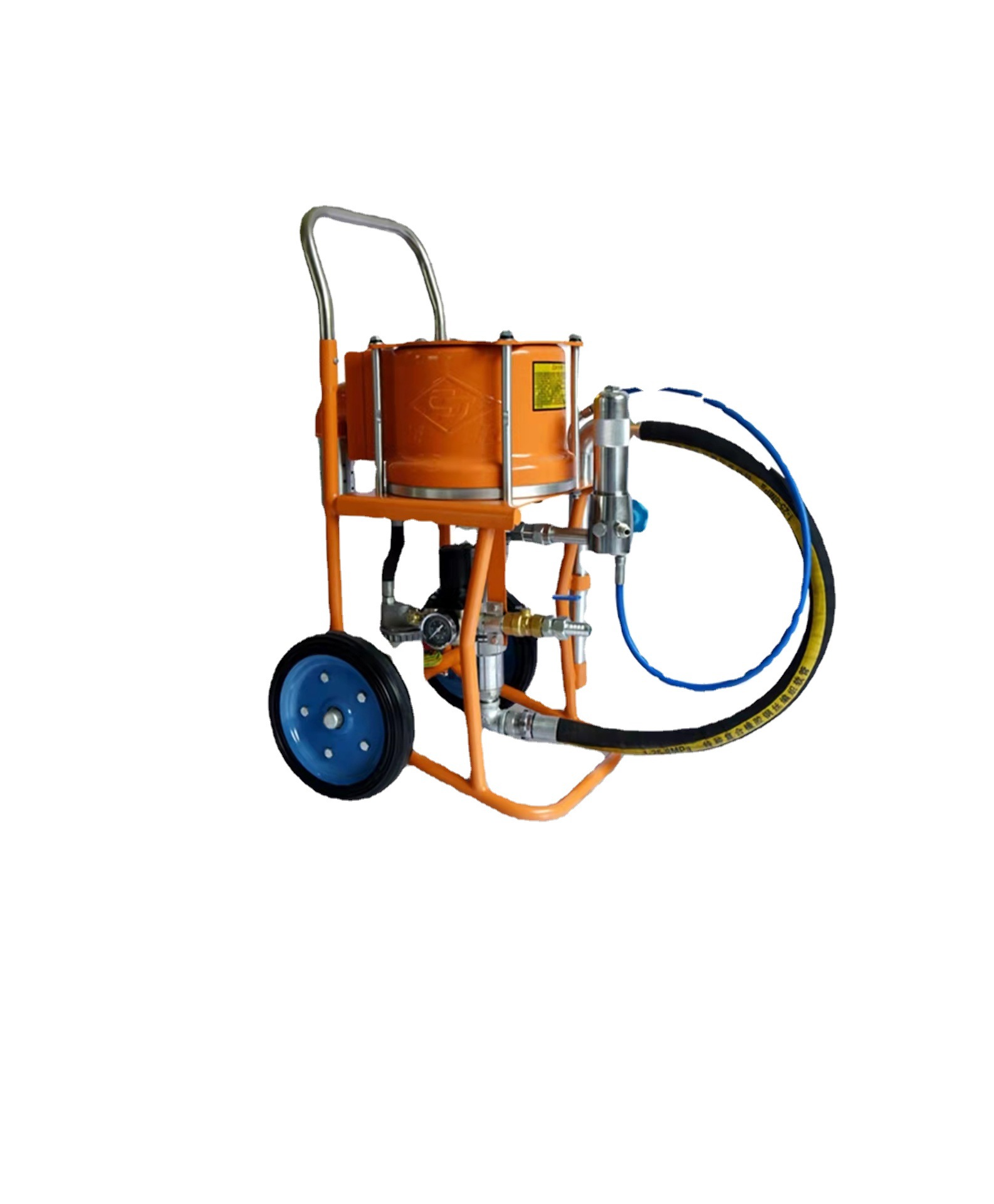 气动长江高压无气喷涂机钢结构船厂环氧水性单双组分多样喷漆泵