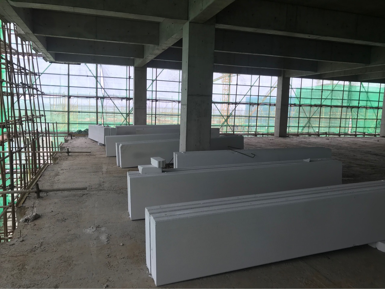 商品房住宅室内墙隔断轻质隔墙装配式墙板防火墙板加气混凝土板