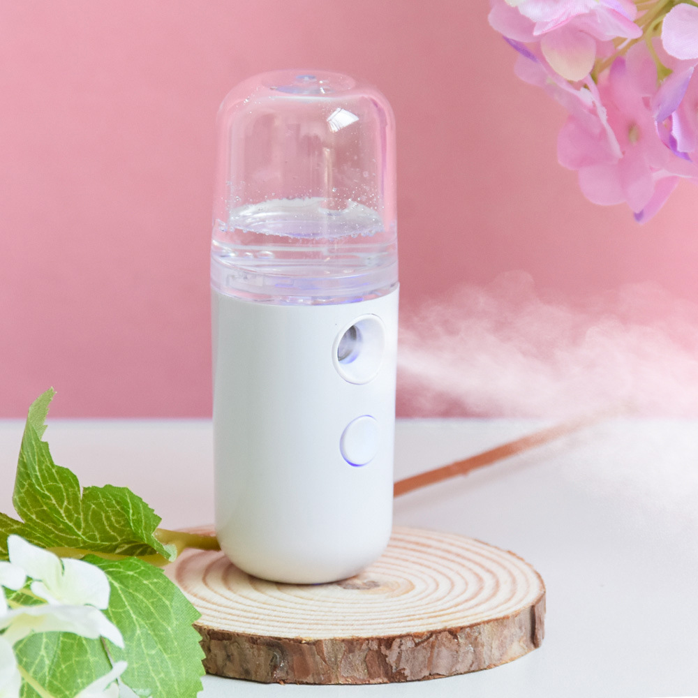 Spray Moisturizing Instrument Facial Humidifier Mini Portable Charging Handheld Disinfectant Fluid Sprayer Beauty Instrument Face Steaming