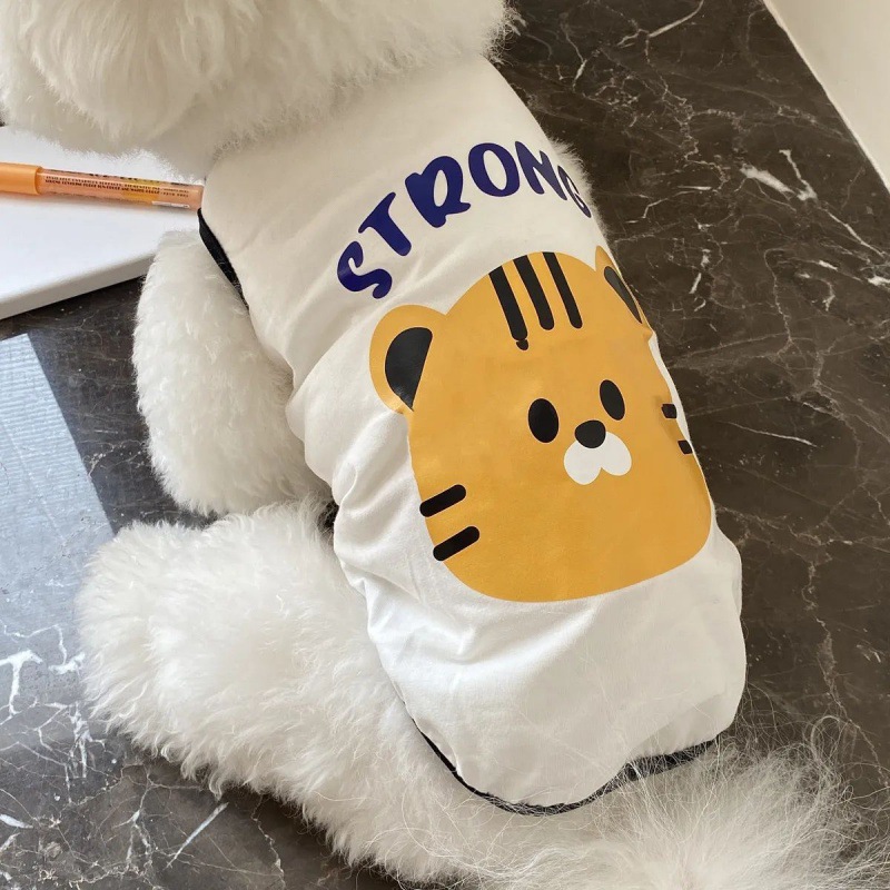 宠物小狗狗衣服背心防毛春夏季博美比熊泰迪薄款小型犬猫咪衣服