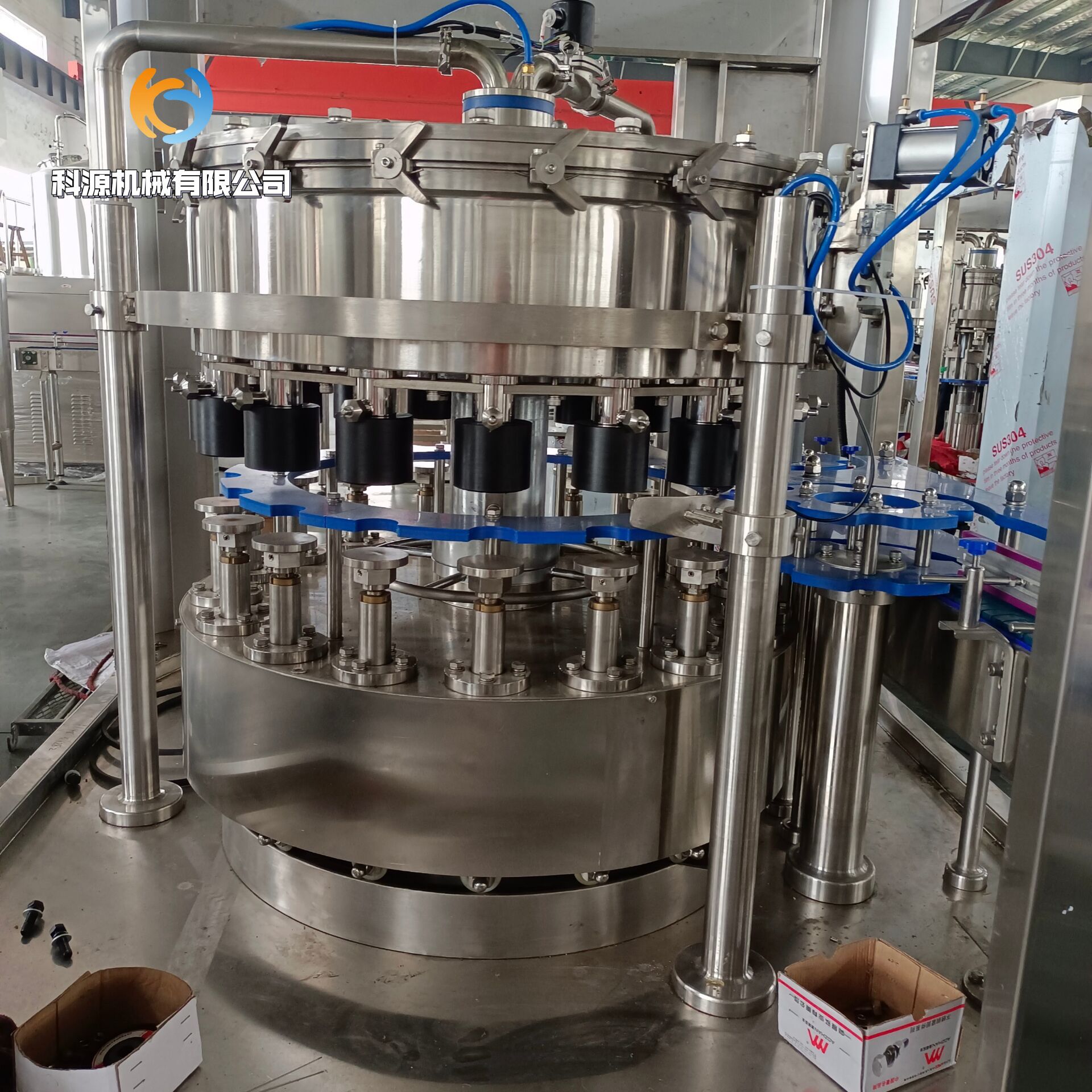 易拉罐碳酸饮料灌装机 易拉罐气泡水灌装机 易拉罐含气饮料生产线