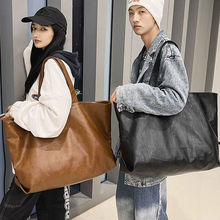 新款舞蹈包包大容量时尚特大号单肩购物软皮行李包手提旅行包