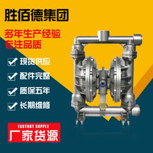 铝合金气动隔膜泵QBY-25厂家批发油漆污水泥浆泵增压水处理隔膜泵
