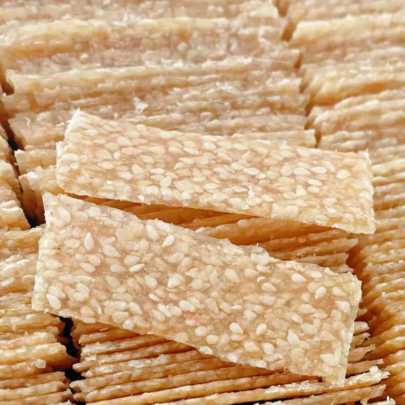 山西芮城麻片200g*2装麦芽糖白芝麻片芝麻糖酥薄片压片糖果零食