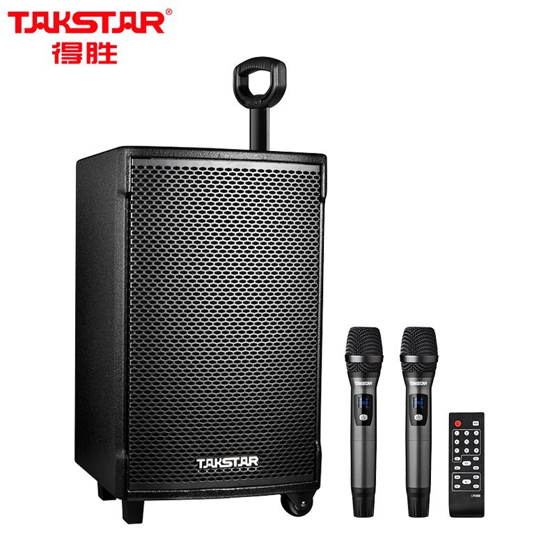 得胜(takstar)wda-1200 无线蓝牙拉杆音箱 户外广场舞音响 大功