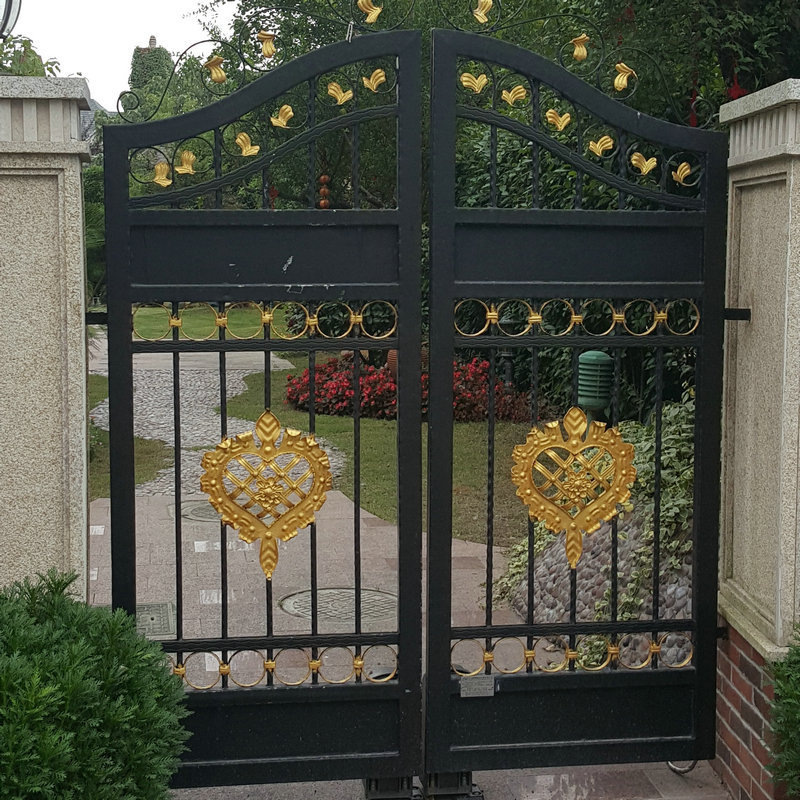 铁艺配件花大门