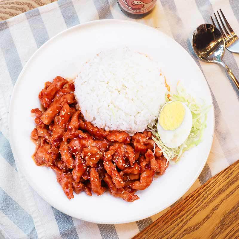 粮农糖醋里脊180g速冻料理包外卖速食商用半成品菜快餐方便盖浇饭