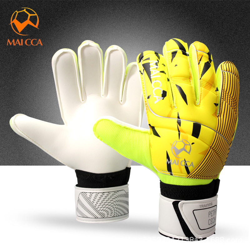 Football Goalkeeper Gloves Thick Professional Latex Finger-Free Adult Goalkeeper Gloves Football Goalkeeper Gloves