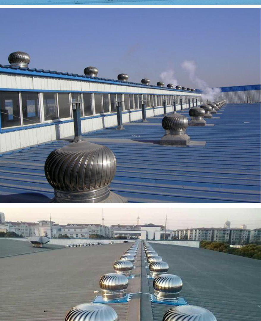 现货供应不锈钢风帽屋顶空气通风器无动力球形风帽300/400/500600