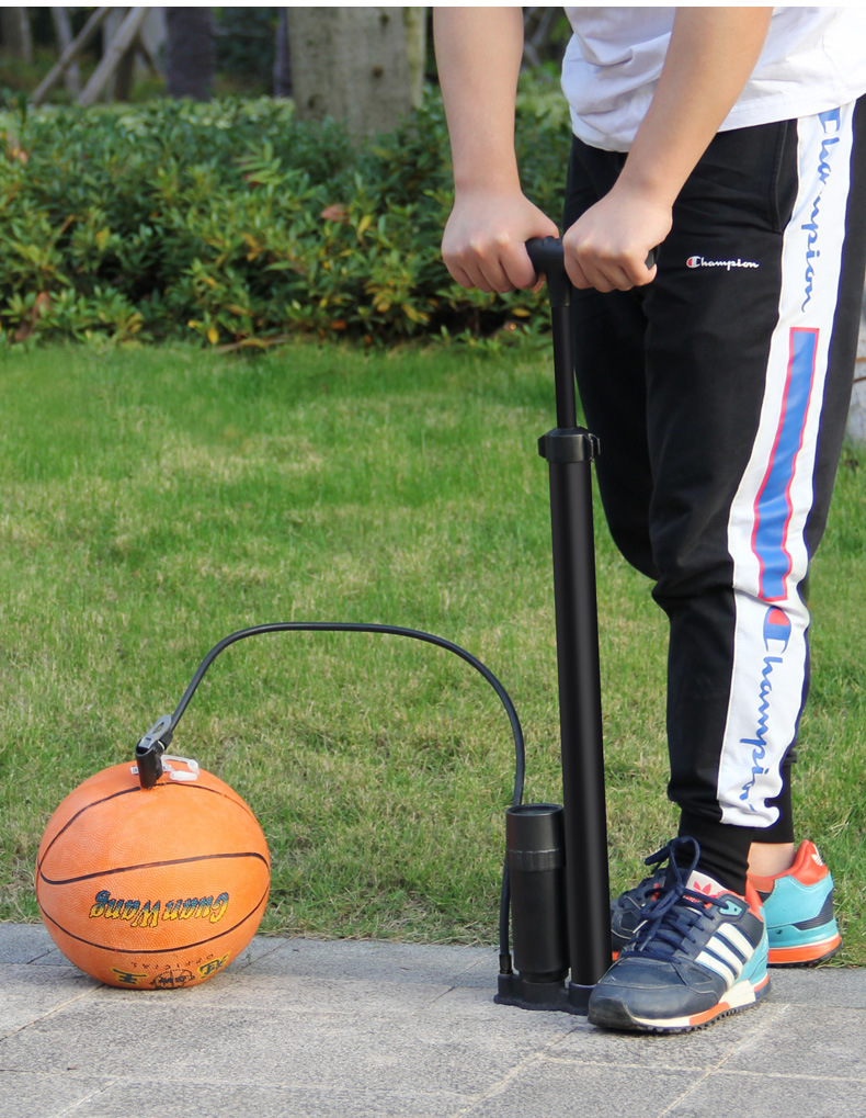 打气筒自行车高压家用小型气筒电动电瓶车汽车篮球通用气管子充气