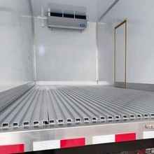 冷藏车通风槽配件地板加厚排水货箱护板切割铝合金底板铝轨通风槽