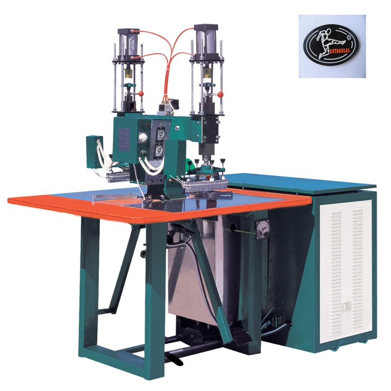 高周波熔接机 双头塑料塑胶帆布高频热合机 pvc软膜天花焊接机