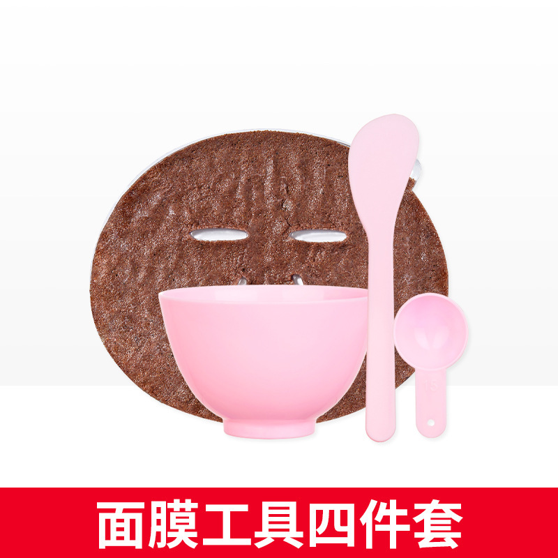 M'AYCREATE Silicone Facial Mask Brush Soft Hair Daub-Type Mask Bowl Brush Cleaning Face Clay Mask Beauty Salon Tools