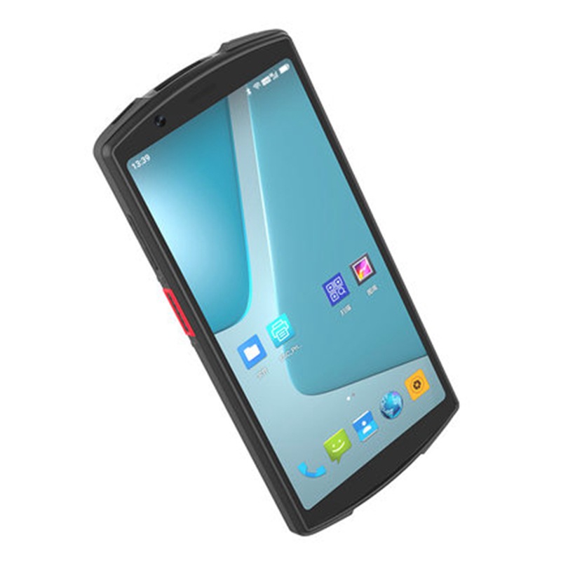 nfc二代证人证比对智能5g手持终端pda指纹读取条码二维码扫码采集