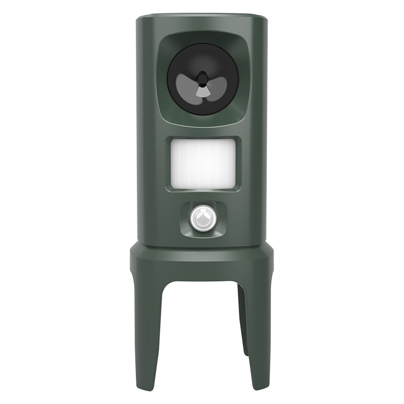 跨境新款太阳能驱赶器 户外防水超声波驱鼠器 led驱鸟器赶鸟神器