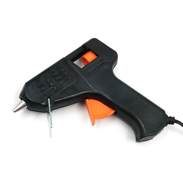 热熔胶枪手工diy美缝胶枪 黑色带支架胶枪 点胶机迷你