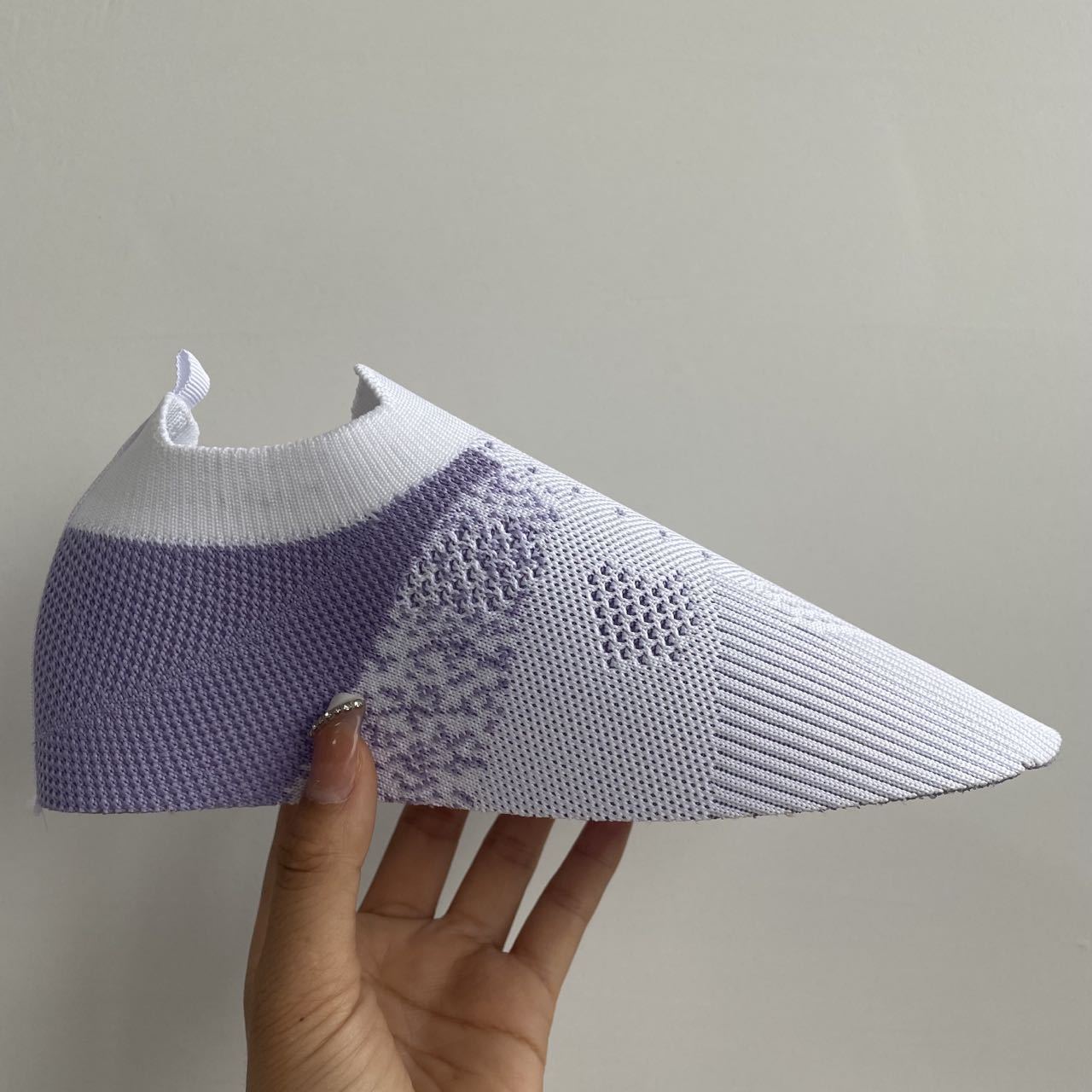 vamp立体飞织鞋面弹性套口针织鞋帮柔软透气袜子鞋料shoes upper