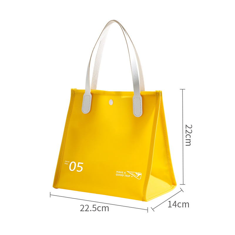 New Summer Beach Bag Waterproof Fashion Portable Swim Bag Travel PVC Cosmetics Buggy Bag