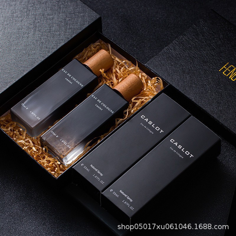 Blue Men's Perfume Fresh Natural Body Lasting Fragrance Gift Box 55ml Dawn 55ml One Piece Dropshipping Wholesale