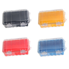 EDC微型安全箱 塑料防潮防水盒 三防手机盒 户外安全防护 透明4色