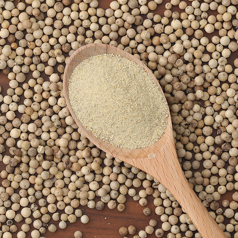 白胡椒粉现磨海南纯正白胡椒面商用瓶装增香去腥煮鱼家用