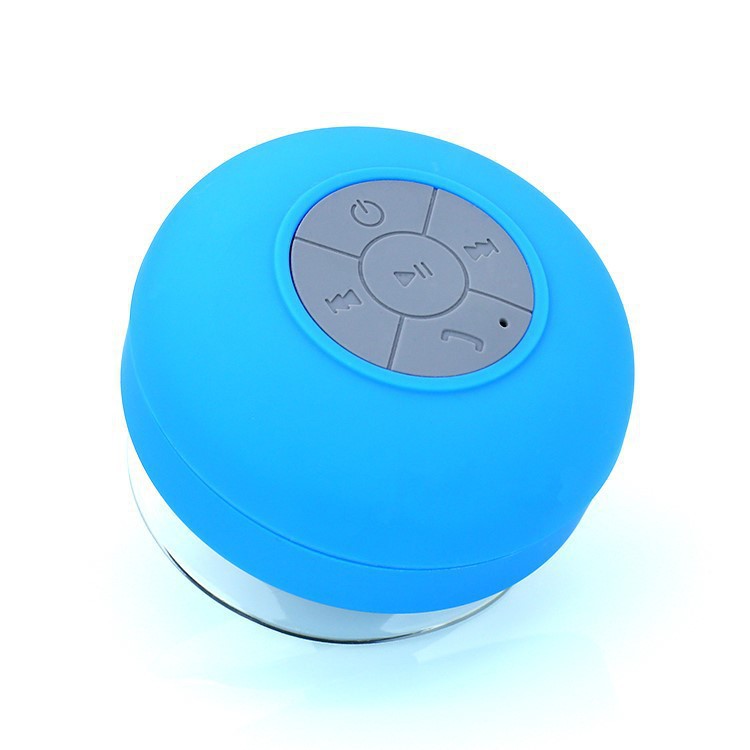 New Bts06 Suction Cup Waterproof Speaker with Wireless Mini Speaker Car Hands-Free Call Waterproof Bluetooth Speaker