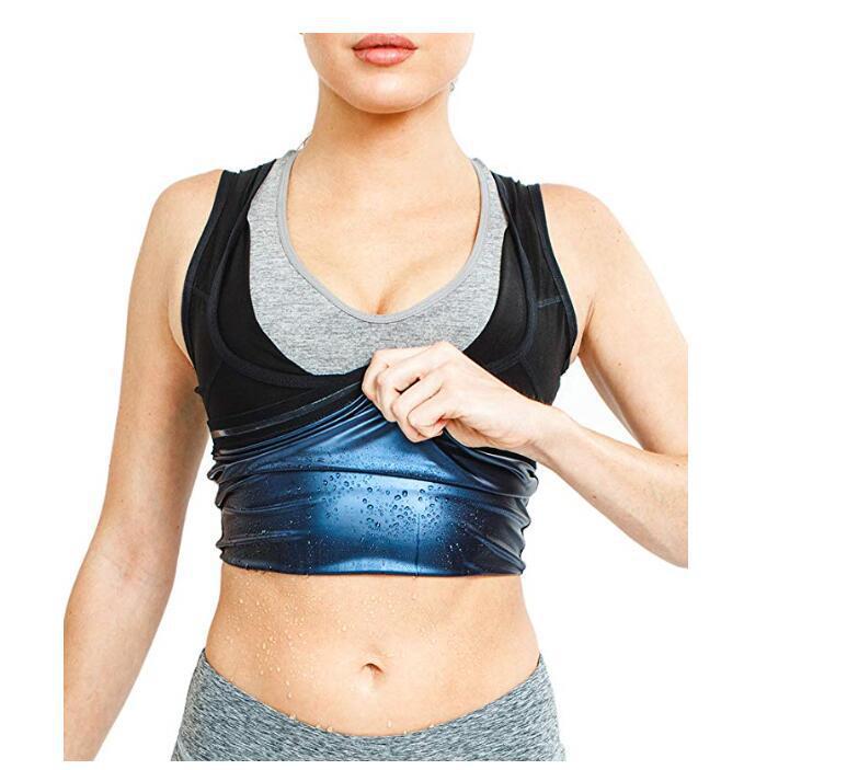 Amazon Men's and Women's Corset Violent Sweat Suit Belly Contracting Fitness Violently Sweat Vest Running Sports Yoga Violently Sweat Clothes