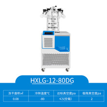 上海沪析 HXLG-12-80DG  实验室真空压盖多岐管冻 冷冻干燥机