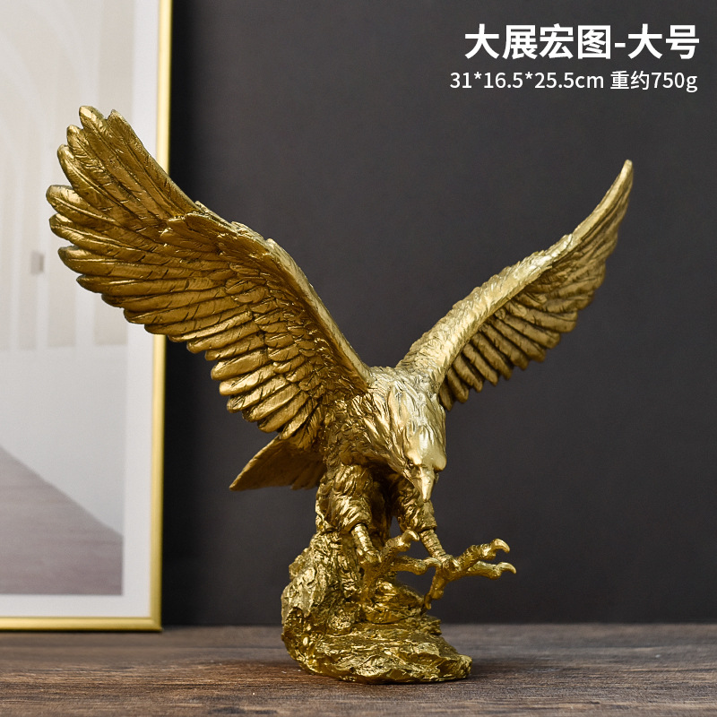 American Dapeng Wings Eagle Resin Crafts Dapeng Hongtu Opening Gift Decoration Home Wine Cabinet Decorations