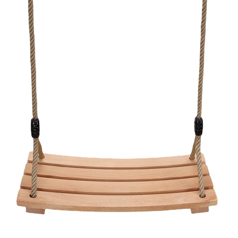 Wooden Factory Custom Beech Swing Curved Wood Swing Yama Hot Outdoor Indoor Wooden Swing