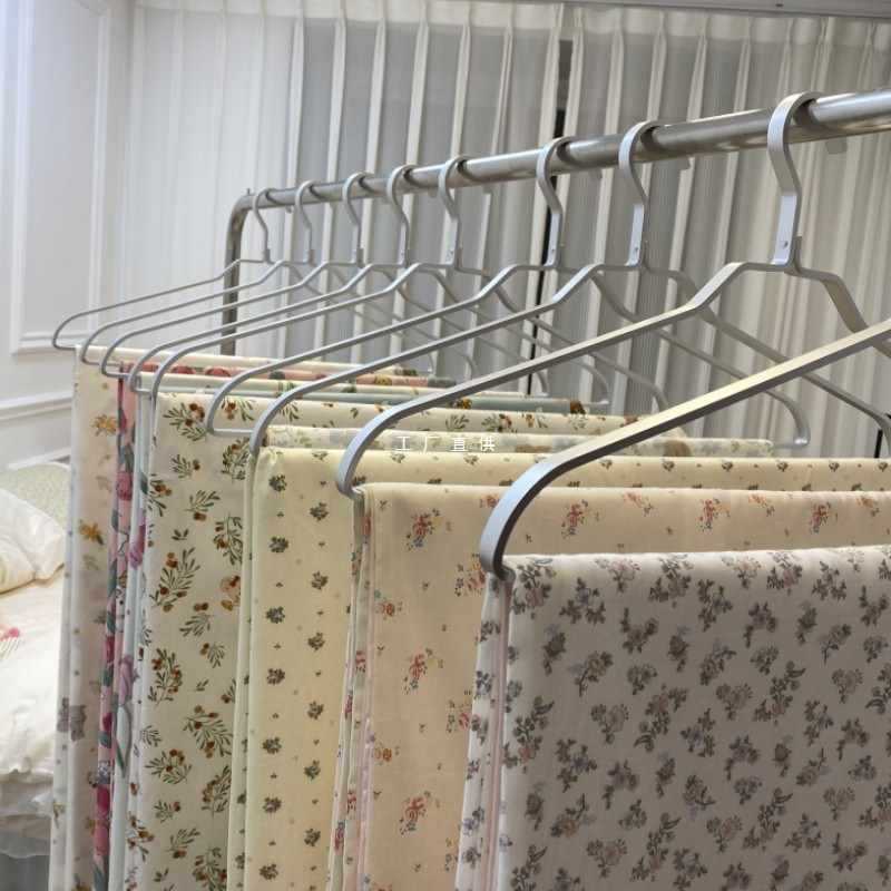 gz1p铝衣架子床单被套家用加宽晾浴巾毛巾大衣架衣撑被单夏晾被晾