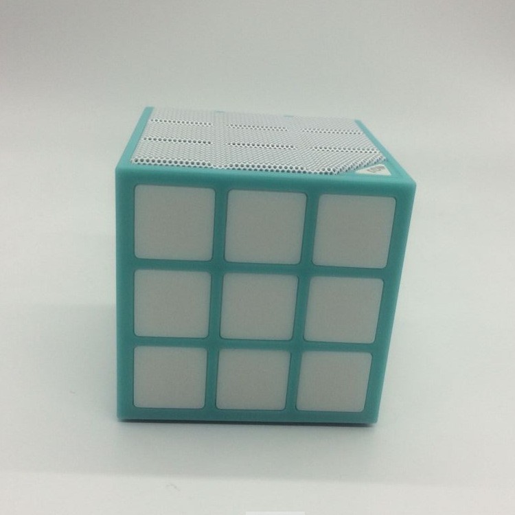 Cross-Border Cube Led Colorful Flashing Light Bluetooth Speaker USB Charging Portable Bluetooth Calling Mini Wireless Mini-Speaker