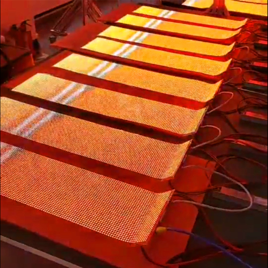 fpc薄膜软屏广告透明屏led透明电子屏厨窗屏展馆车站医院学校