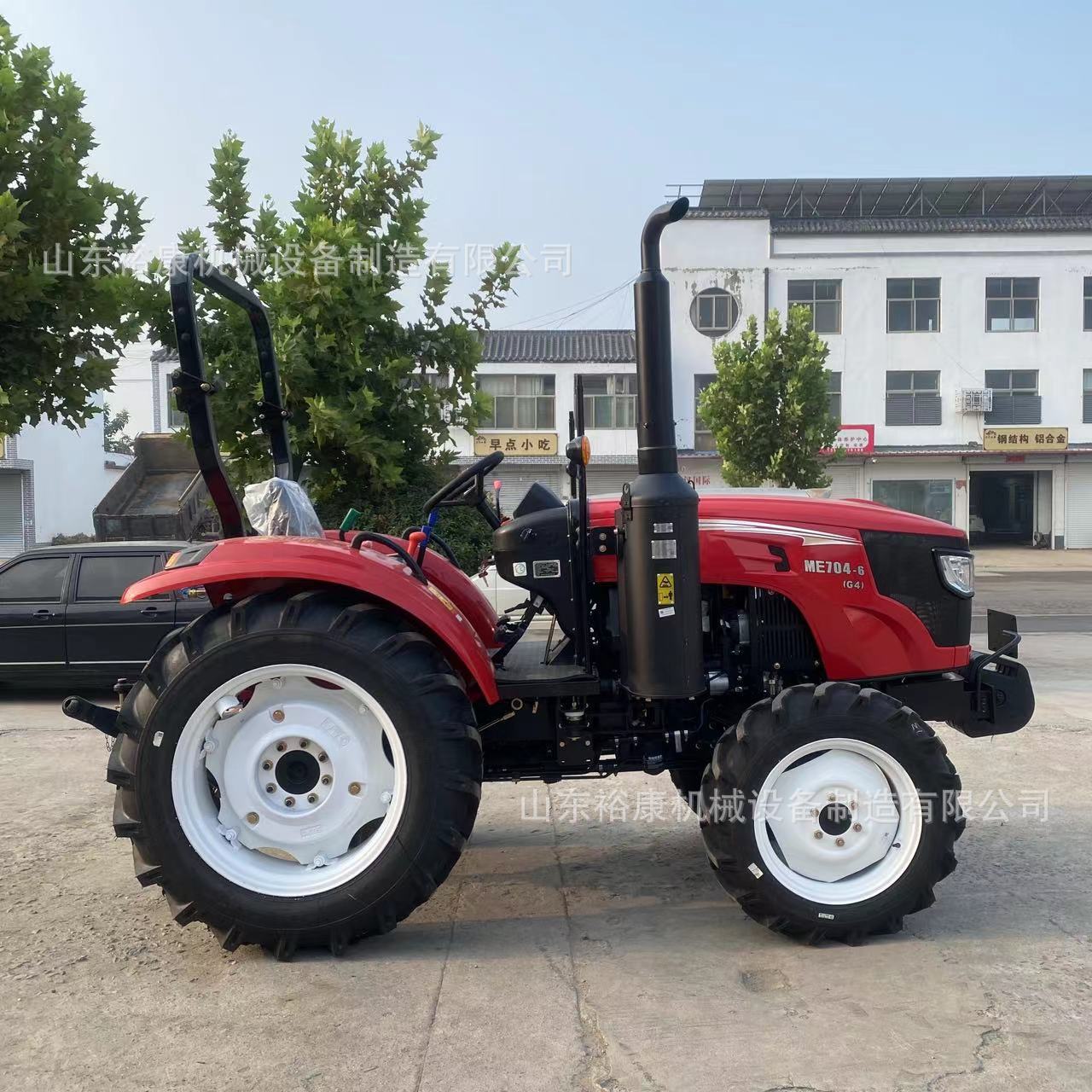 全新东方红704中型四轮农用拖拉机 四驱犁地旋耕播种机强压多路阀