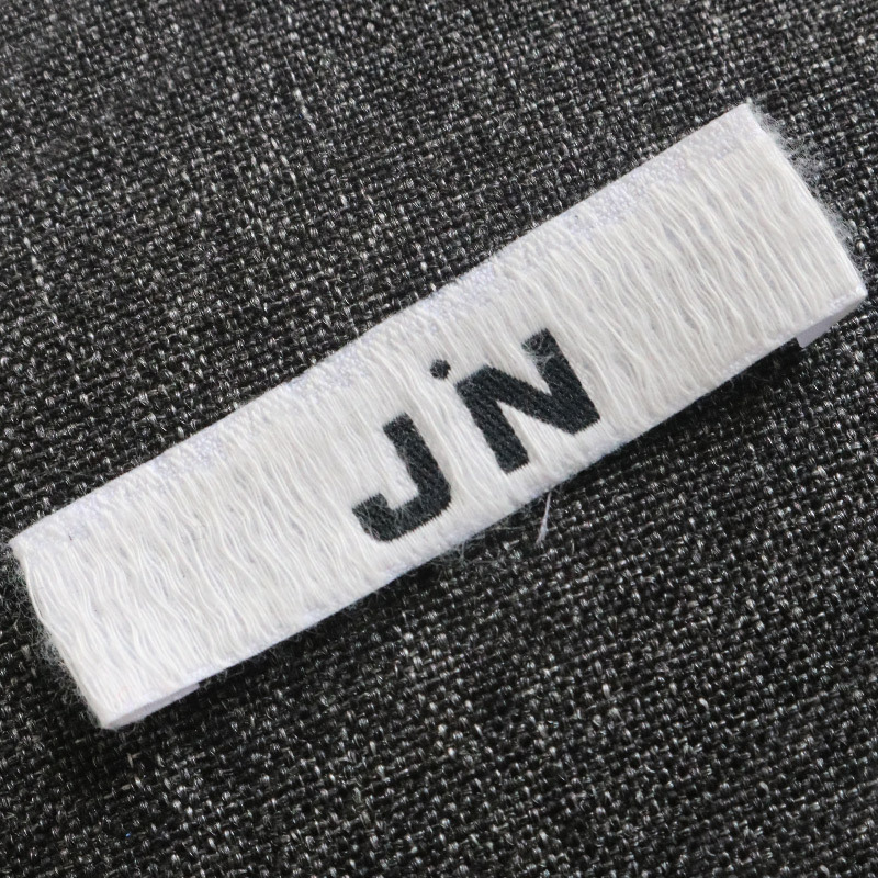 实力工厂织唛布标衣服后领标主唛缎面高密服装领标