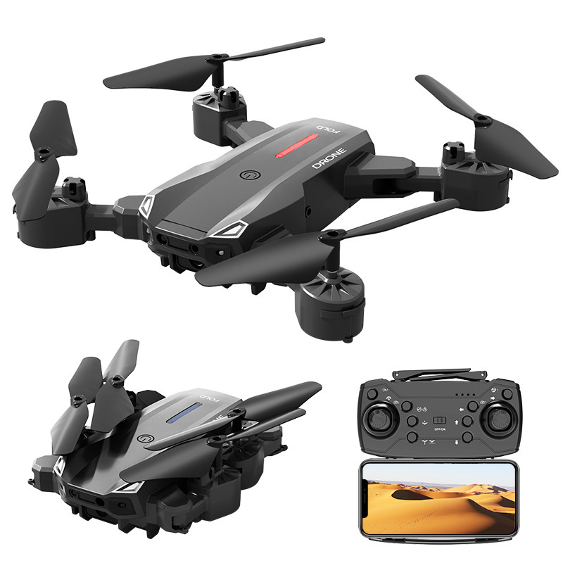 Cross-Border V1 Drone for Aerial Photography Obstacle Avoidance 4K Dual Camera HD Boy Remote Control Aerial Photography Aircraft Quadcopter