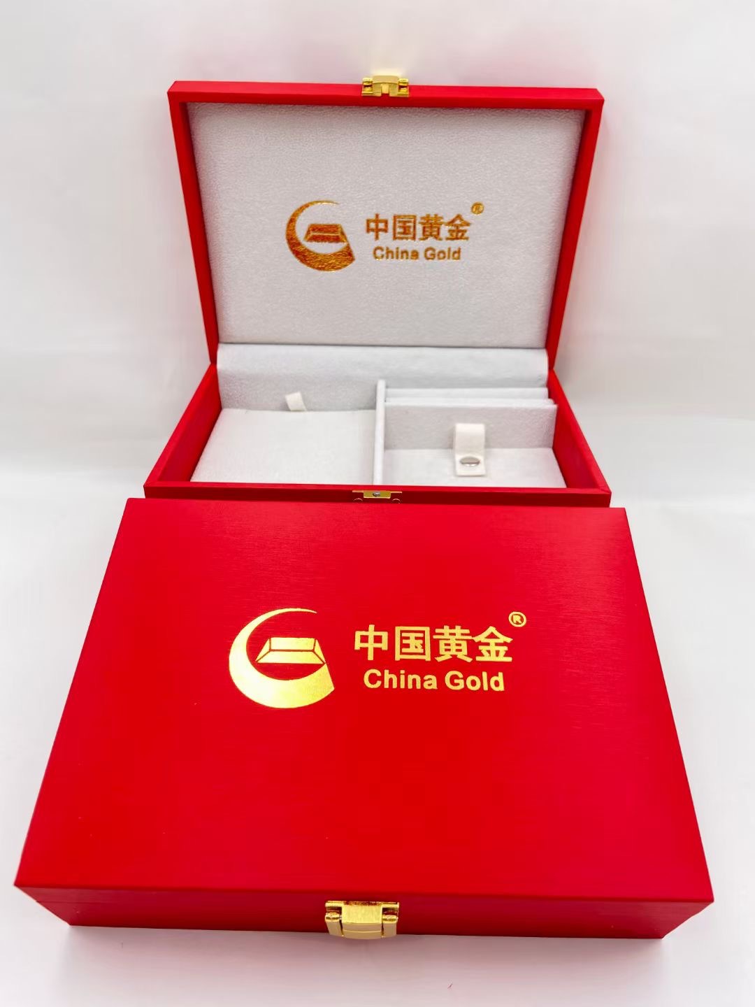 包装收纳箱 拉丝盒黄金首饰盒 婚庆新娘嫁妆多件套礼盒珠宝印logo