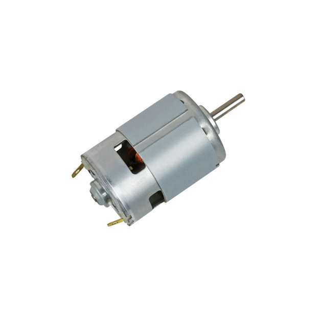 定制775直流永磁电机 割草机绞肉机 双出轴 散热风叶 12v/24v/36v