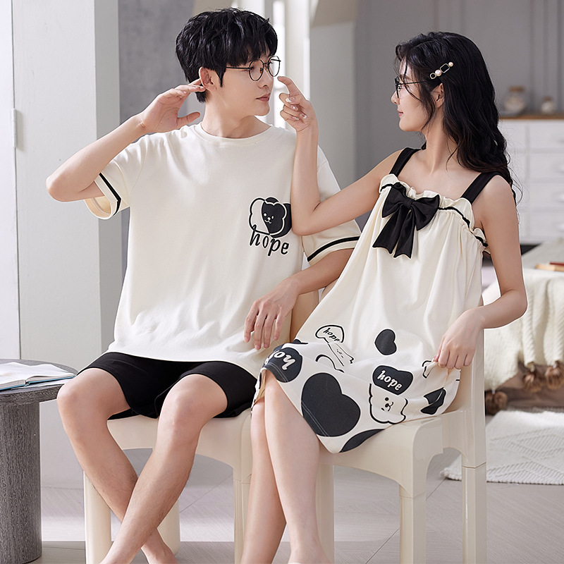 睡衣夏情侣套装图片-海量高清睡衣夏情侣套装图片大全 - 阿里巴巴