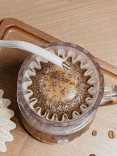 A8LM 冰瞳B75手冲咖啡滤杯 金龙杯 蛋糕滤杯平底滤杯家用咖啡器具