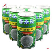 宜宾珍晶果风味饮料整箱罐装台湾台傑奇亚籽火锅听装饮品