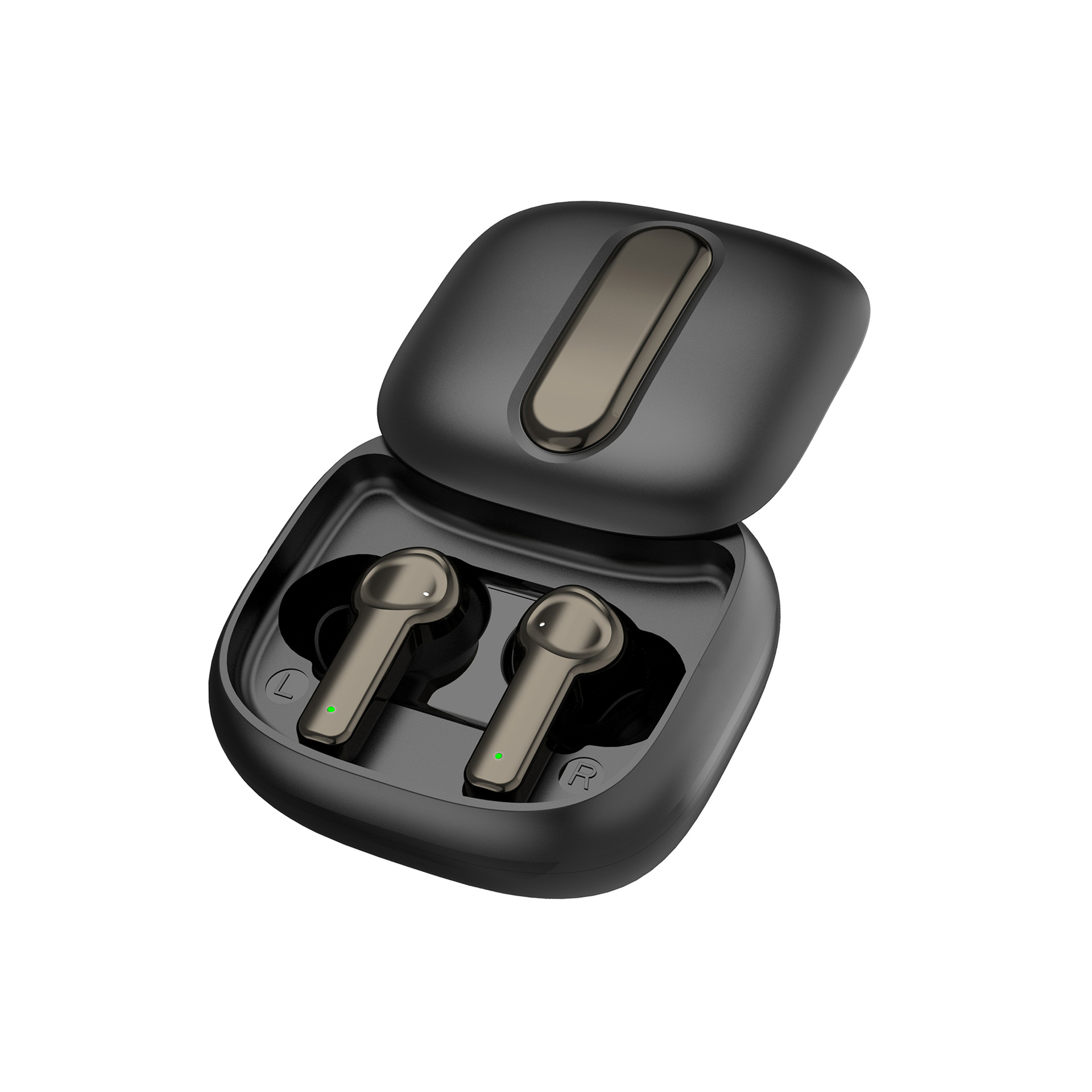 私模滑盖f9b蓝牙耳机方形入耳式通话降噪enc迷你耳塞tws 听歌跑步