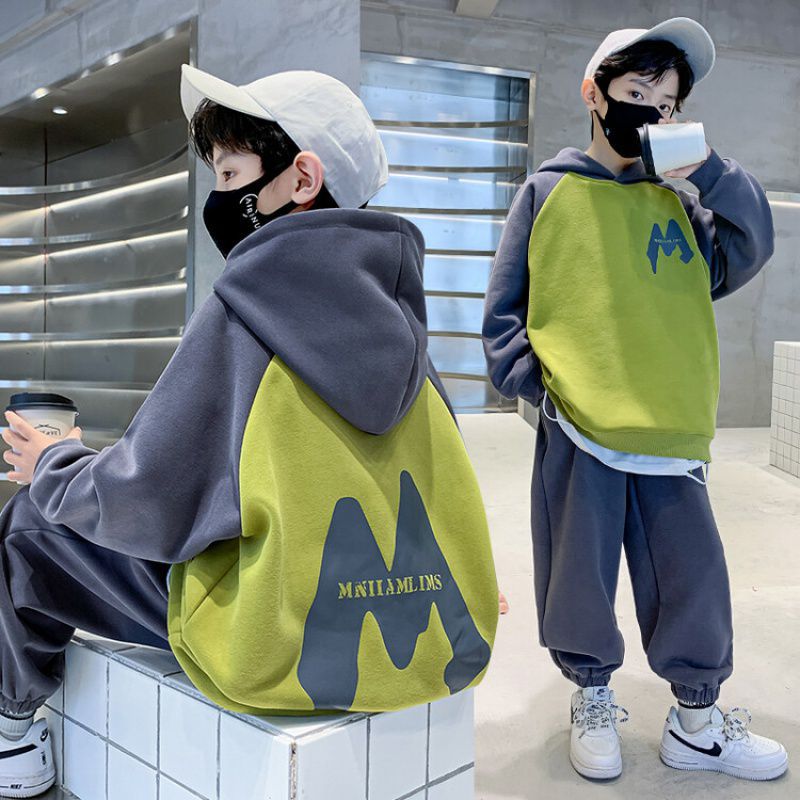 男童秋装套装2023新款男童套装春秋男童秋款套装男童套装两件套